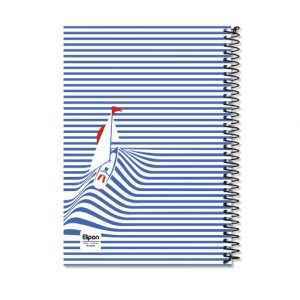 دفتر80برگ وزیری سیمی کلاسیک الیپون کد231کارتن 48عددی