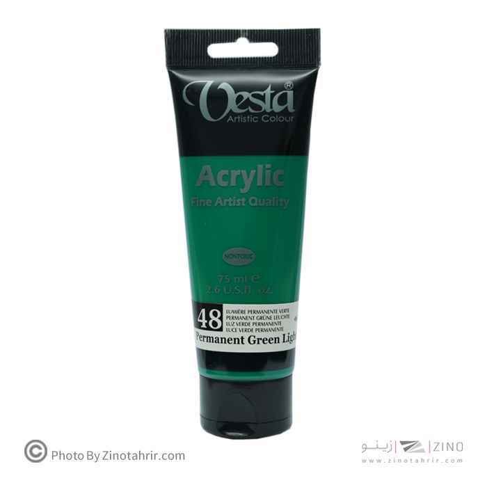 رنگ اکریلیک 75میل وستا کد48