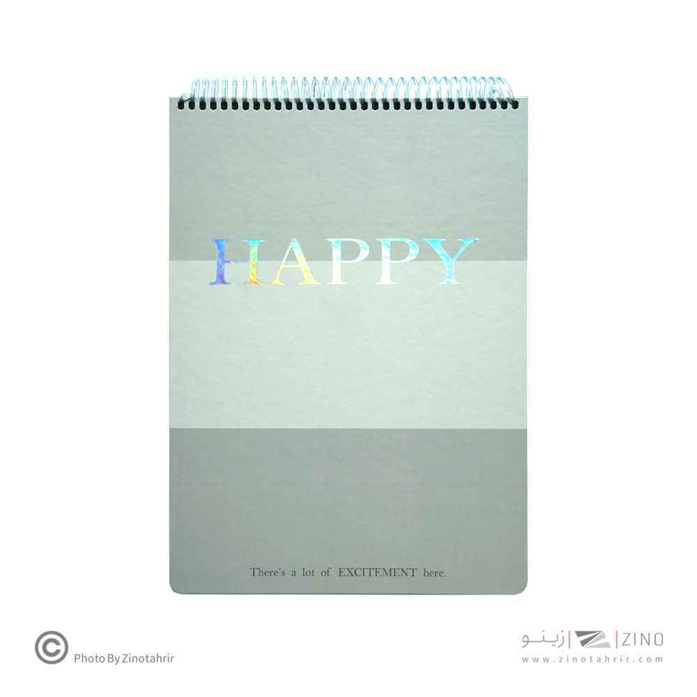 دفتر100برگA4سیم از بالا لانگو سری هپی پرو نوت