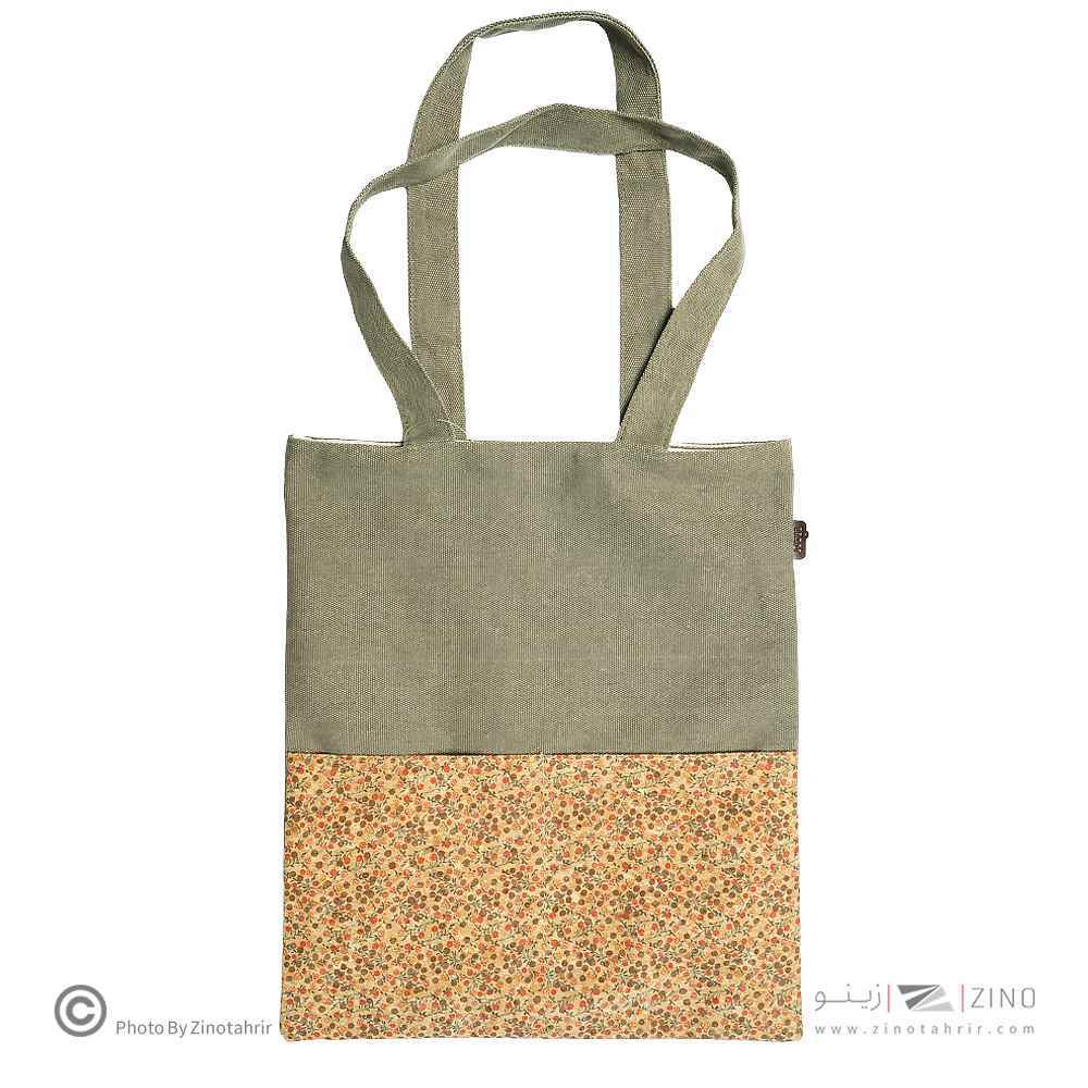 ساک خرید(توت بگ) بزرگ چوب پنبه باروک لیام کدL-16065