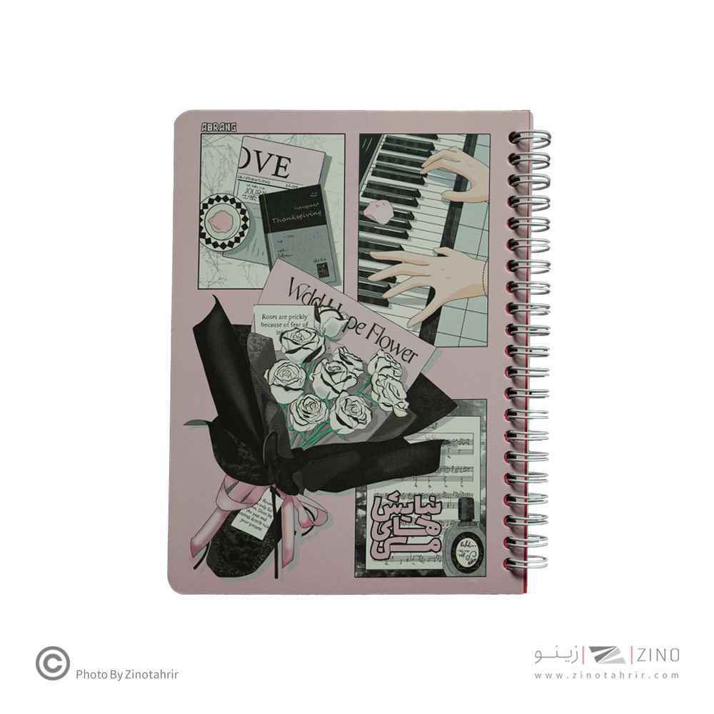 پلنر80برگA5سیمی20*14آبرنگ سری نیایش های من کدA022