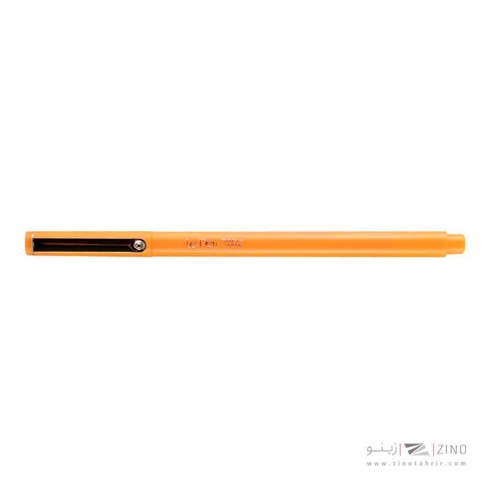 روان نویس نوک نمدی یوشیدا رنگ نارنجی فلورسنت 