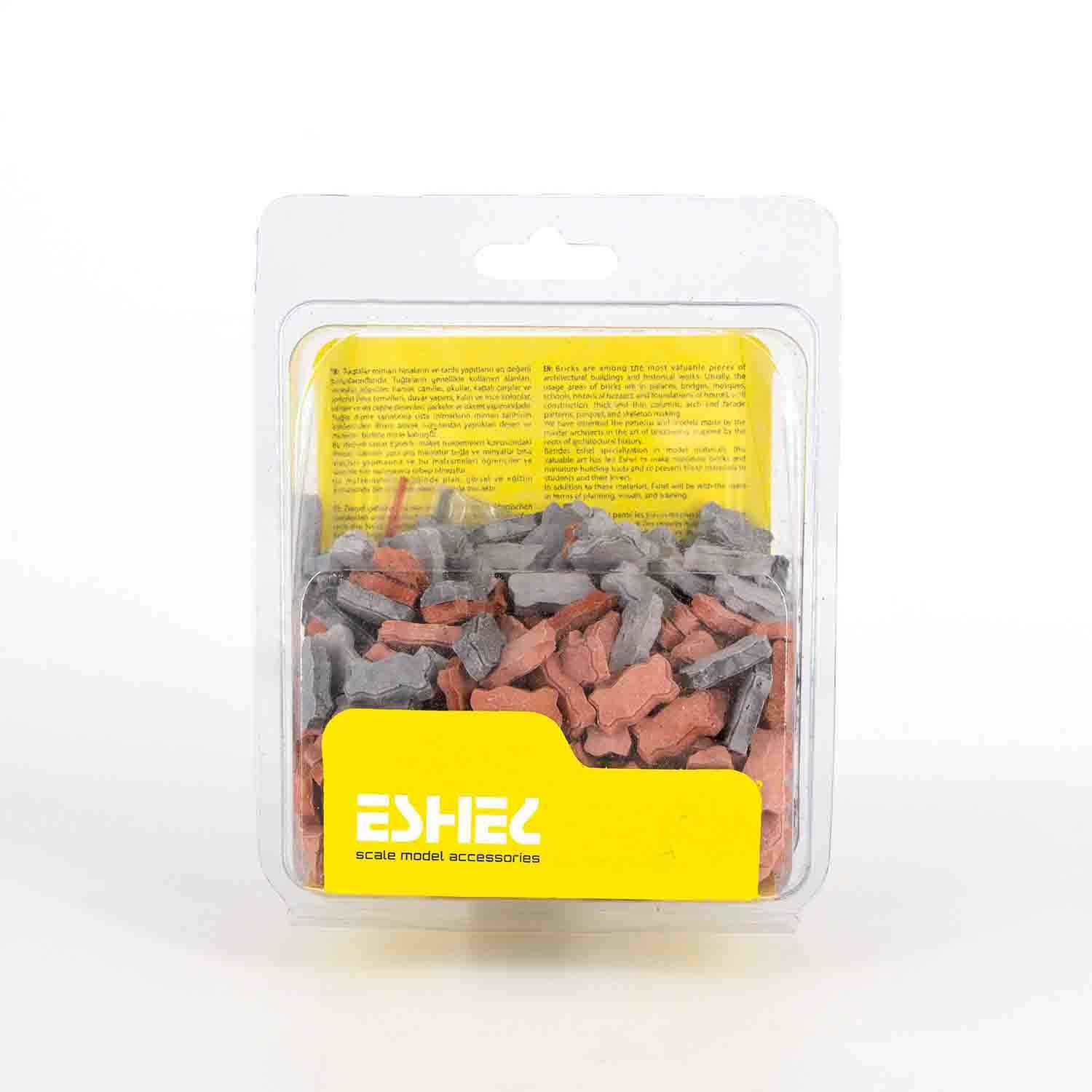 سنگ فرش موجی مقیاس 1/12  تعداد200عددی اشل 