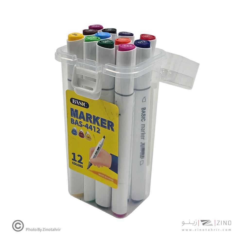 ماژیک12رنگ راندو بیسیک کد4412