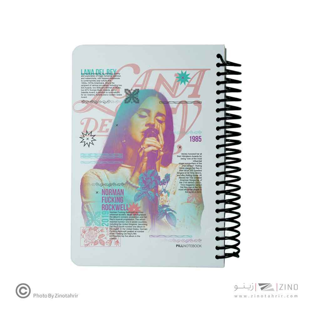 دفتررقعی سایز14*20لجندپیل سری خوانندگان