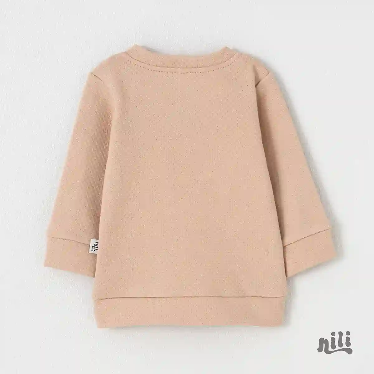 بلوز آستین بلند خرس کارامل 10015