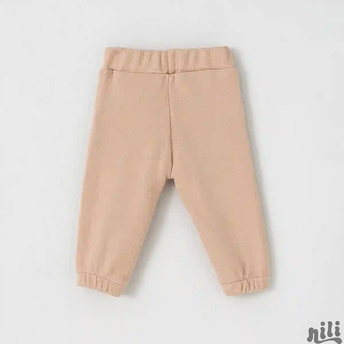 شلوار ساده بیسکوئیتی خرس کارامل 10011