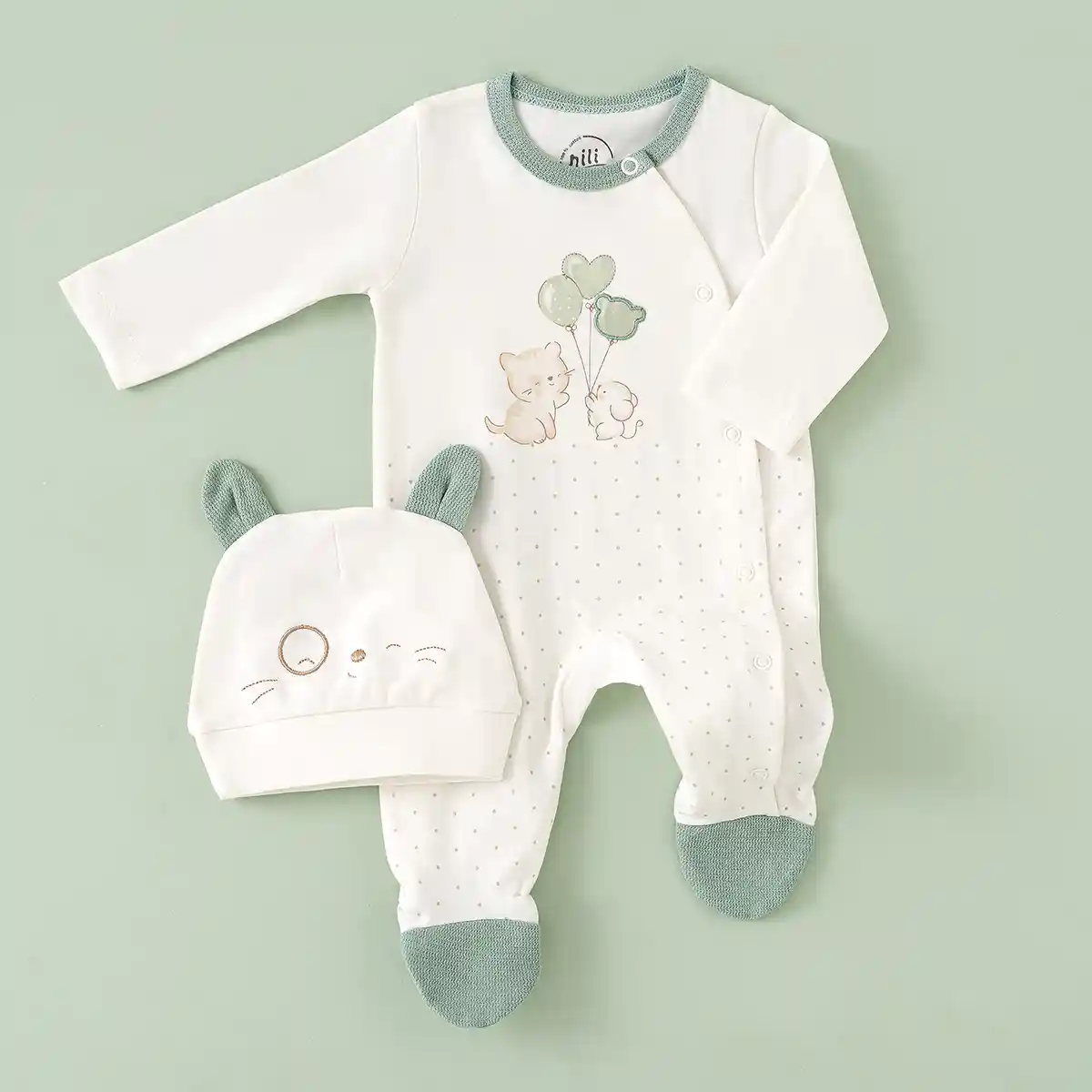 ست 13 تیکه بیمارستانی طرح موش و گربه کد 3987