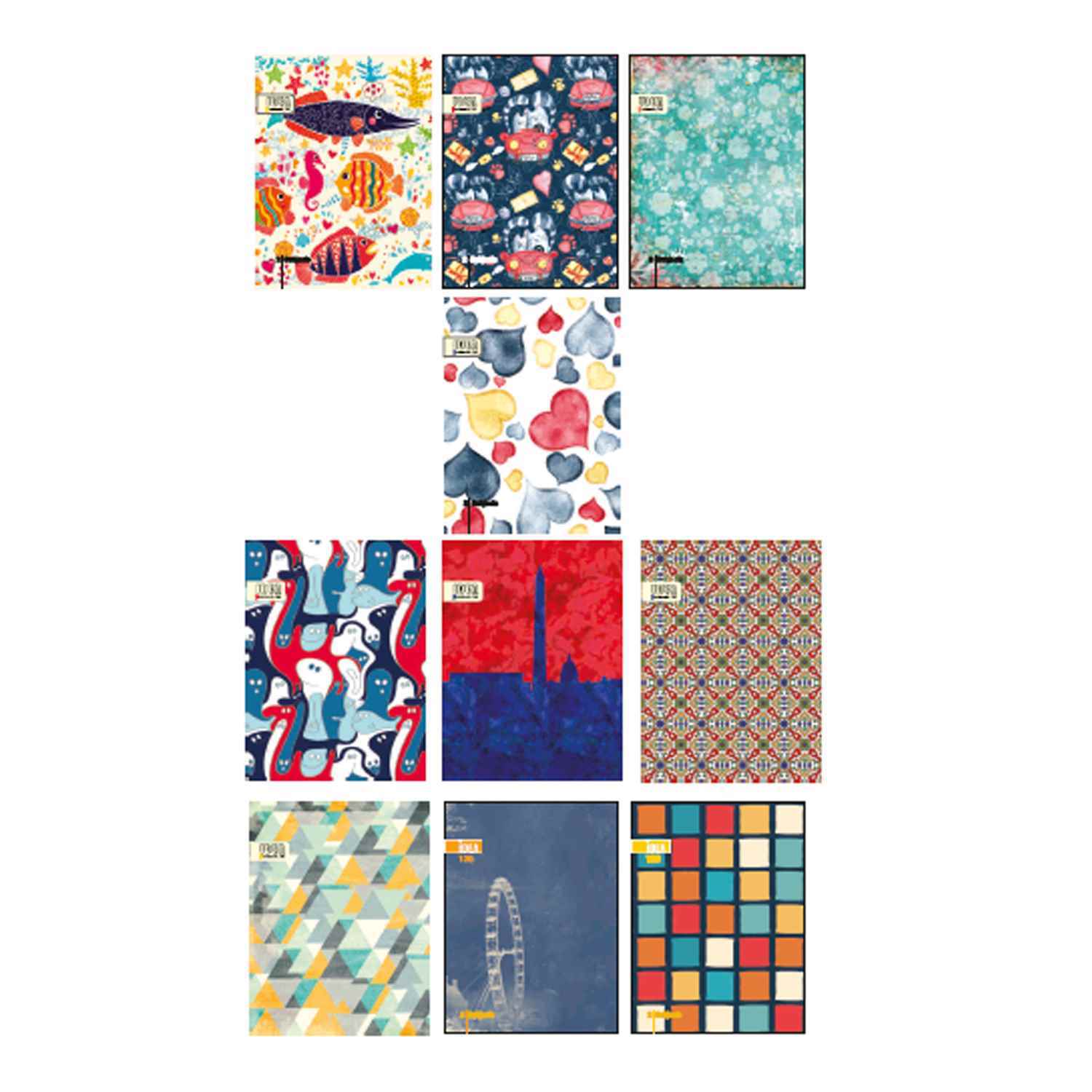 دفتر120برگ رحلی سیمی ایده