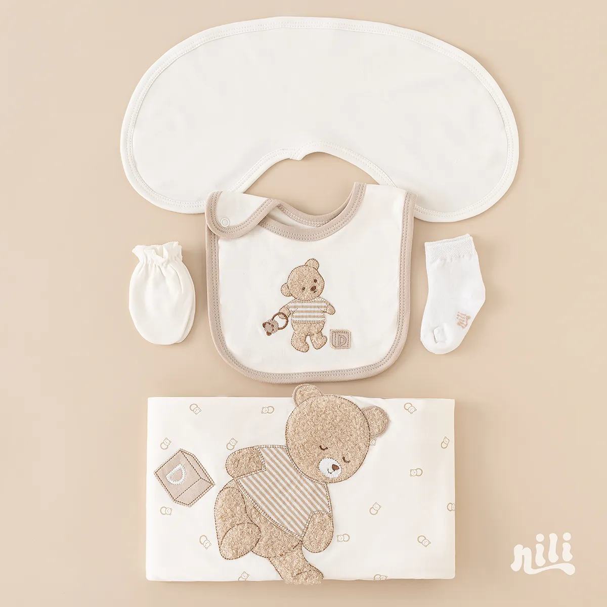 ست 13 تیکه بیمارستانی طرح مکعبی کد 3968