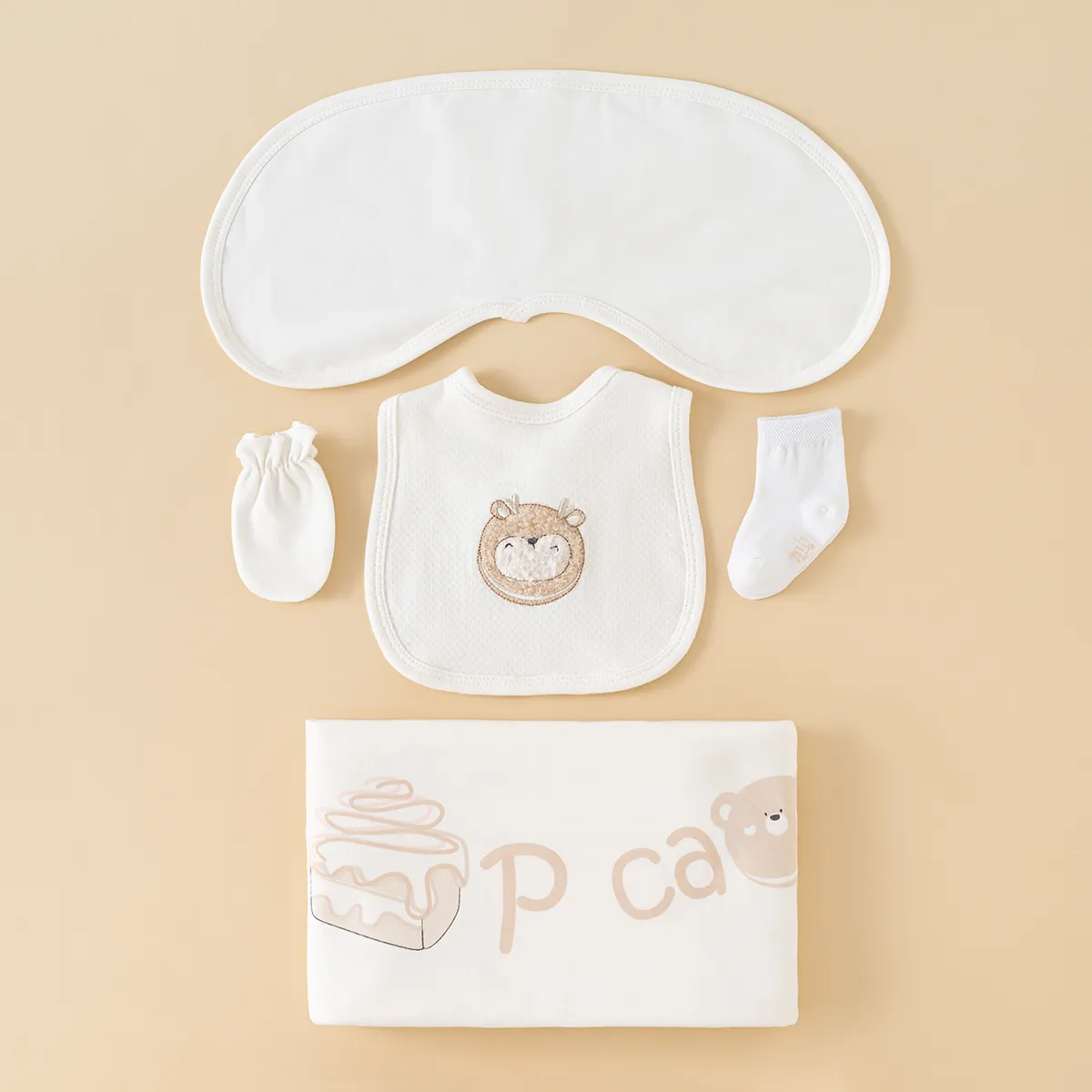 ست 13 تیکه بیمارستانی طرح کاپ کیک کد 3981