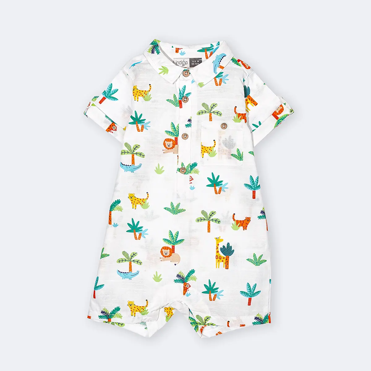 رامپر پسرانه طرح زرافه کد 14222