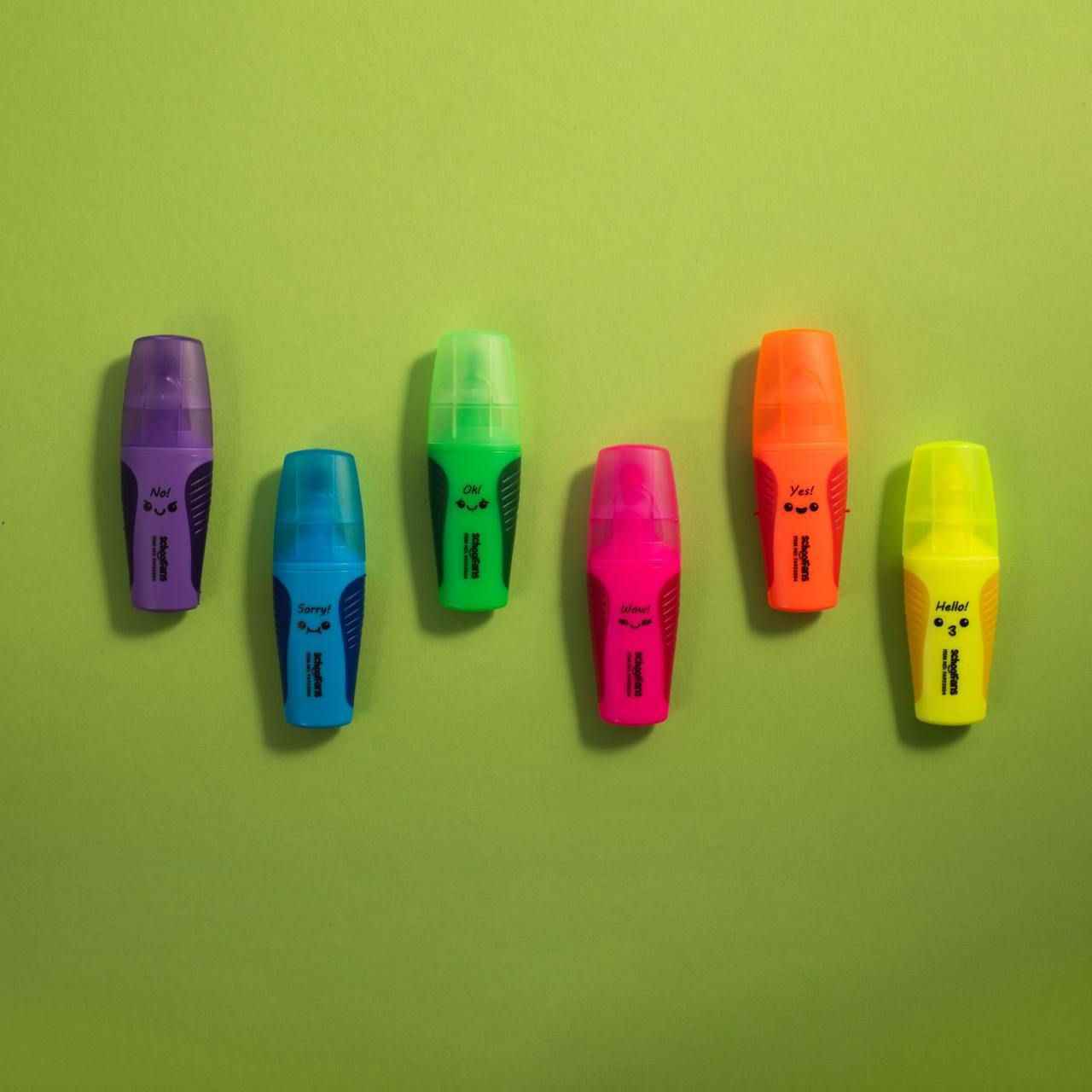 علامت زن6رنگ مینی گریپ دار اسکول فنز کد925003