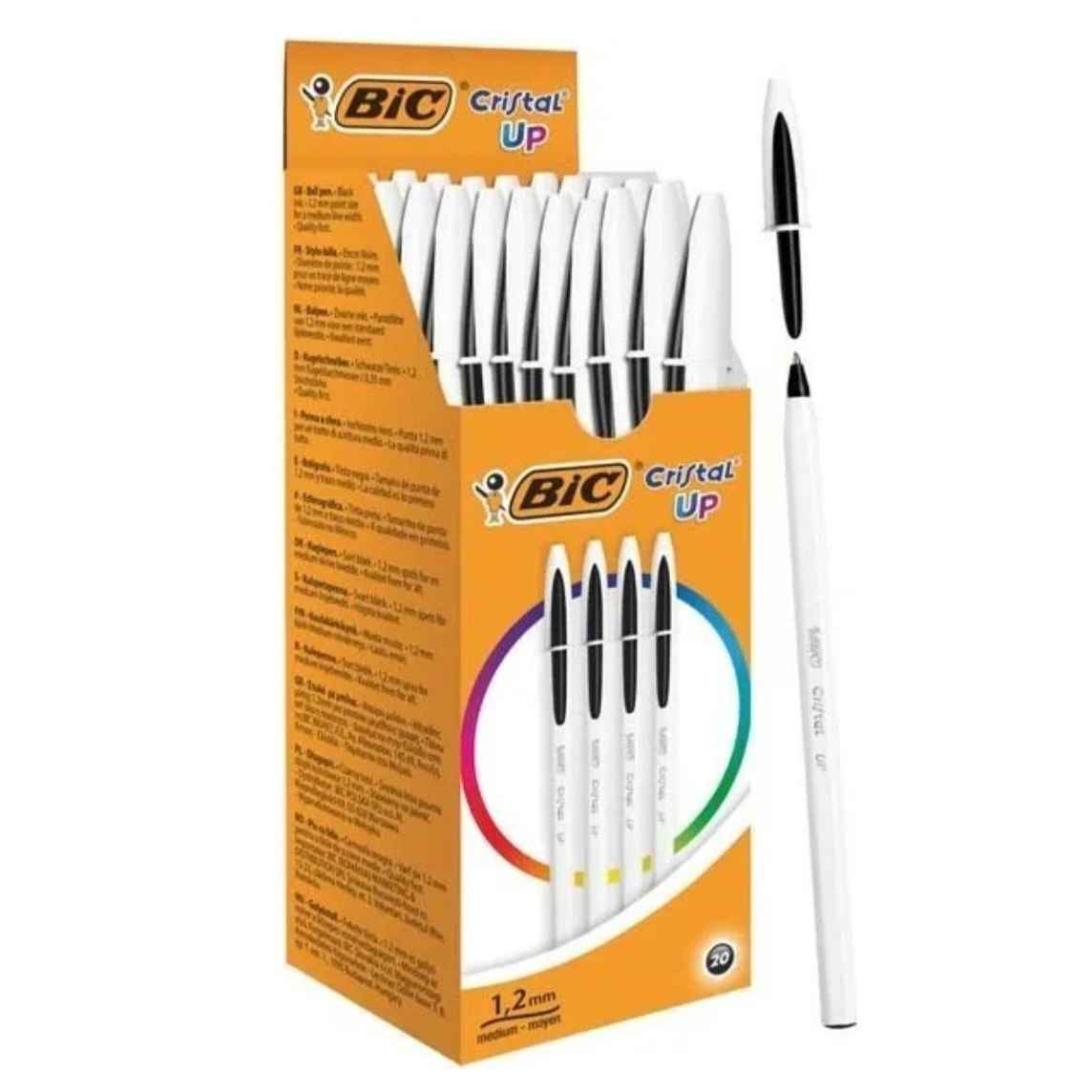 خودکارمشکی1/2کریستال آپ بیک 