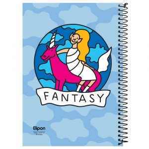 دفتر60برگ وزیری سیمی مجلدفانتزی الیپون کد227کارتن60عددی