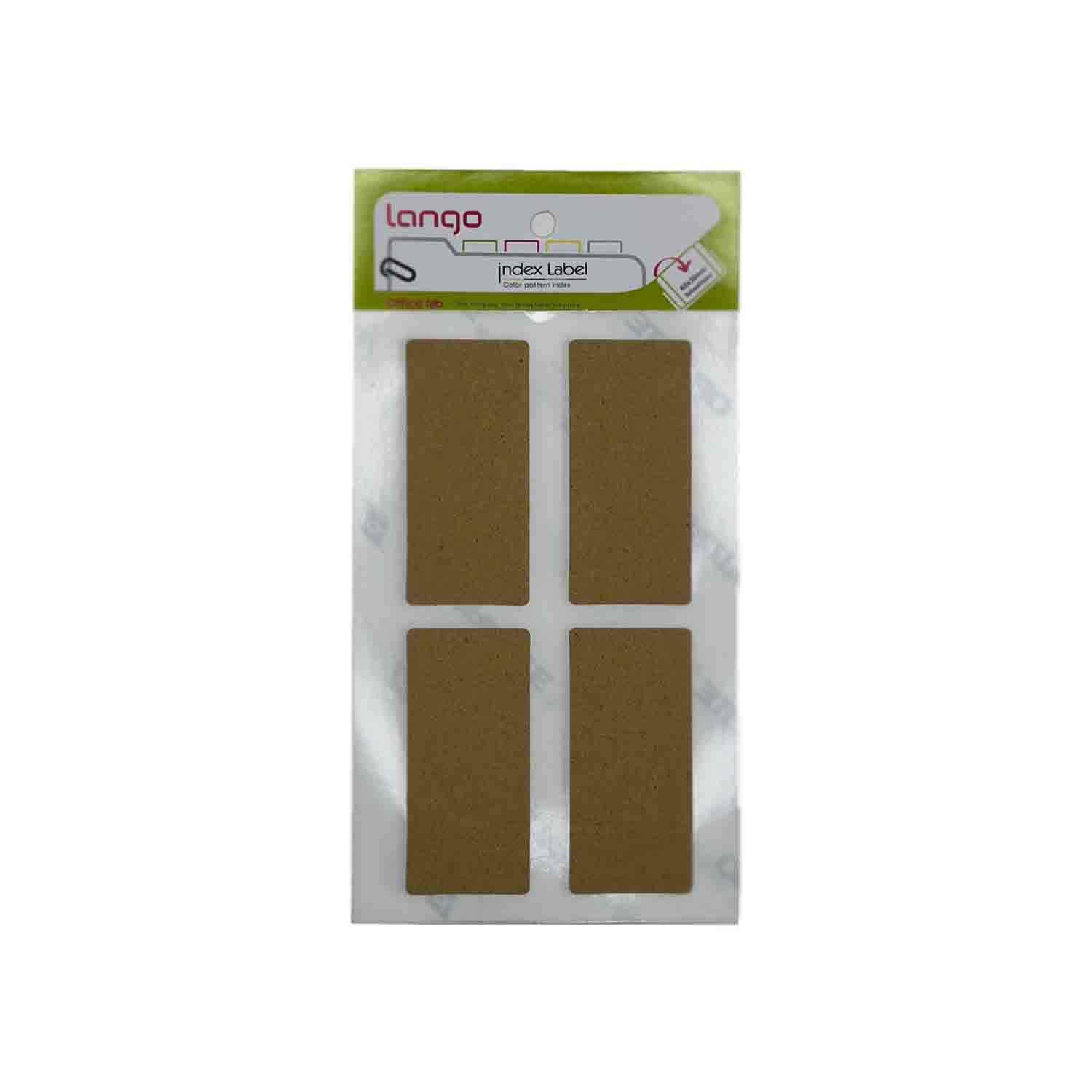 برچسب کرافت سایز65*30میلیمتر4برگی لانگوکدB-54 یا کد031