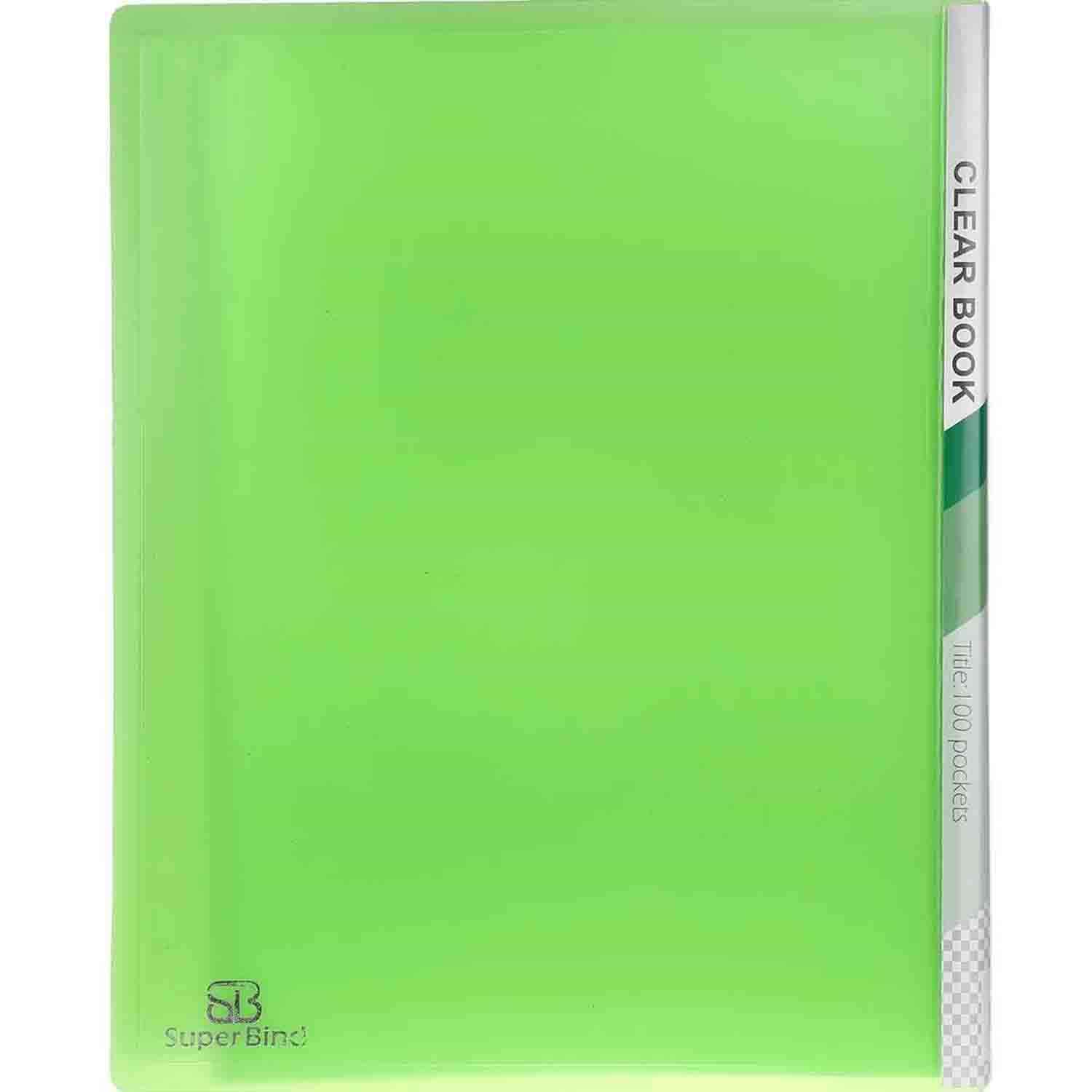 کلربوک 100برگ بدون قاب سوپربایند