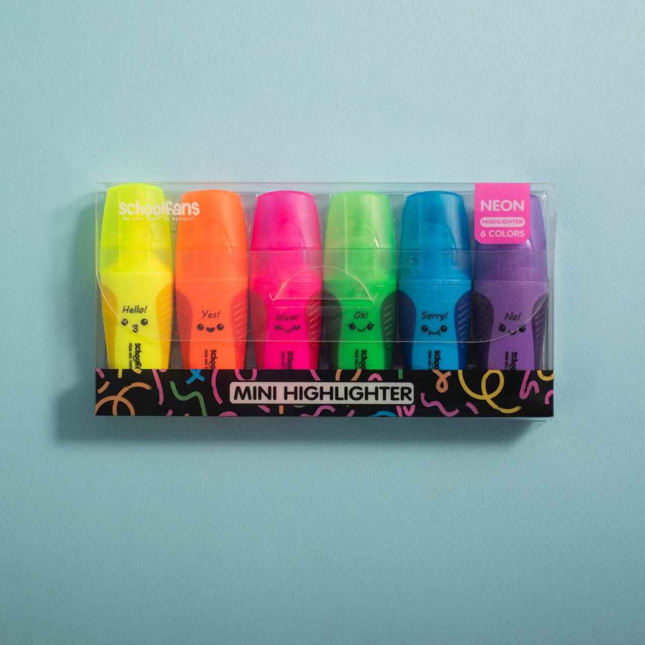 علامت زن6رنگ مینی گریپ دار اسکول فنز کد925003