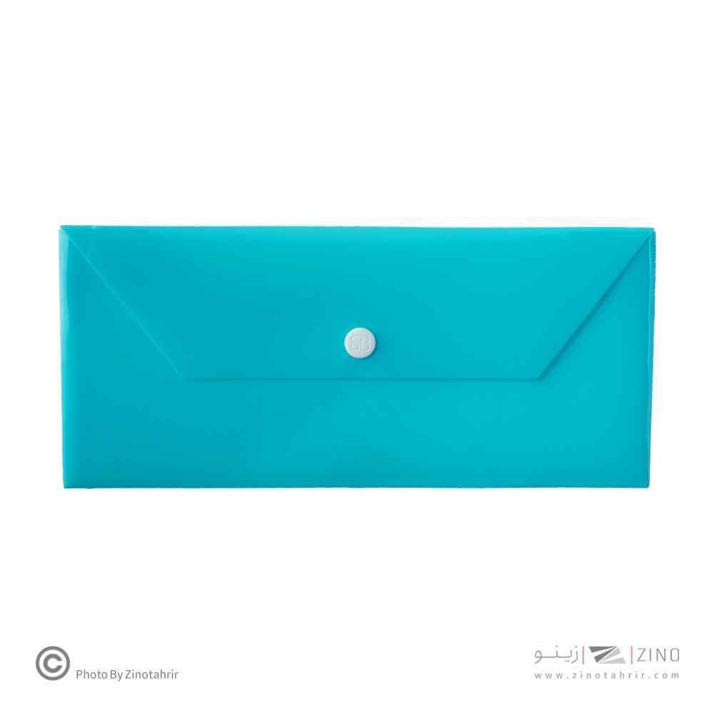 پاکت دکمه دار ملخی فیروزه سوپربایند