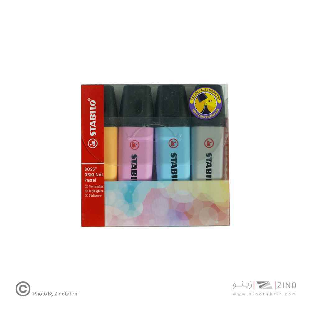 علامت زن جور4رنگ باس اورجینال(پاستل) استابیلو کد70/4-4