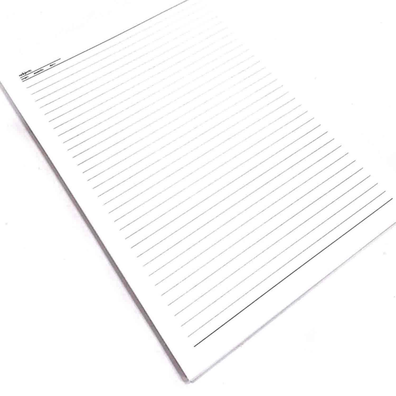 کاغذA4خطدار50برگی کلیپس  کد0053