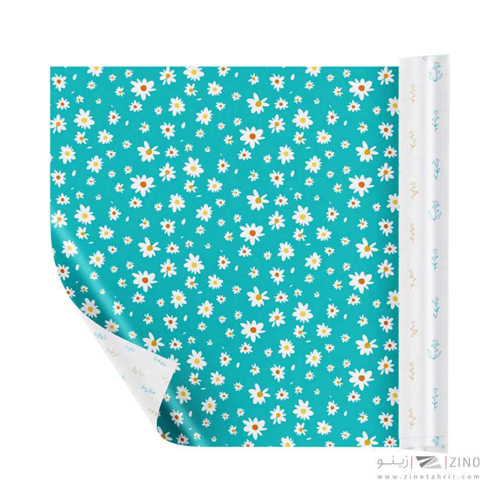 کاغذ کادو دورو ایمان طرح گل4 کد0346
