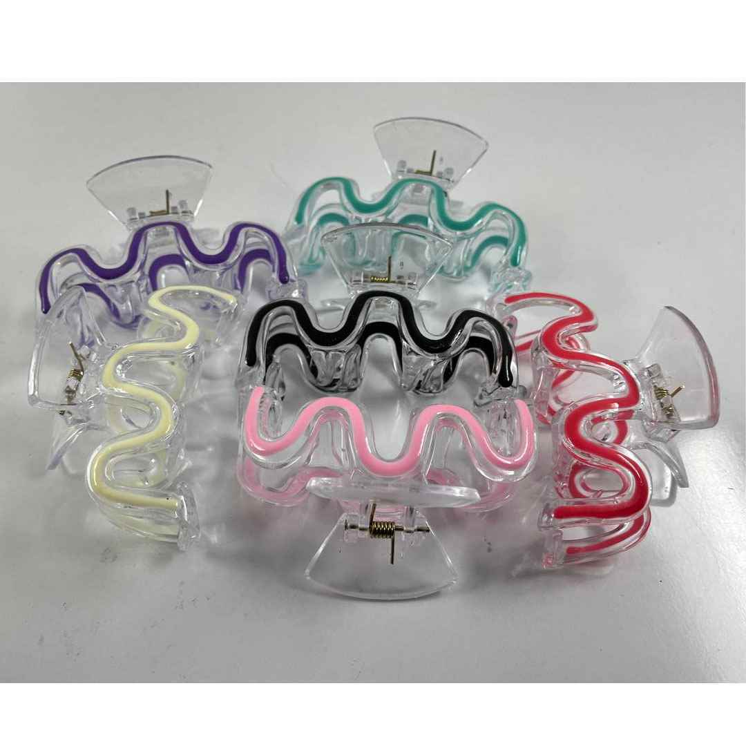 کلیپس مو رنگی رنگی