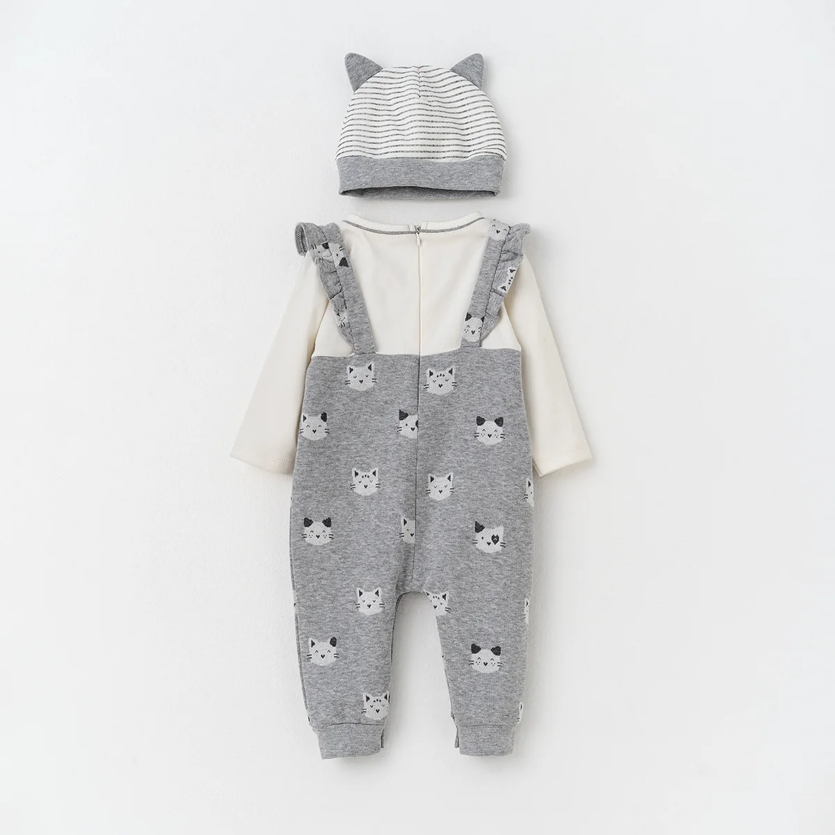 سرهمی دخترانه با کلاه طرح مگی کد 23109