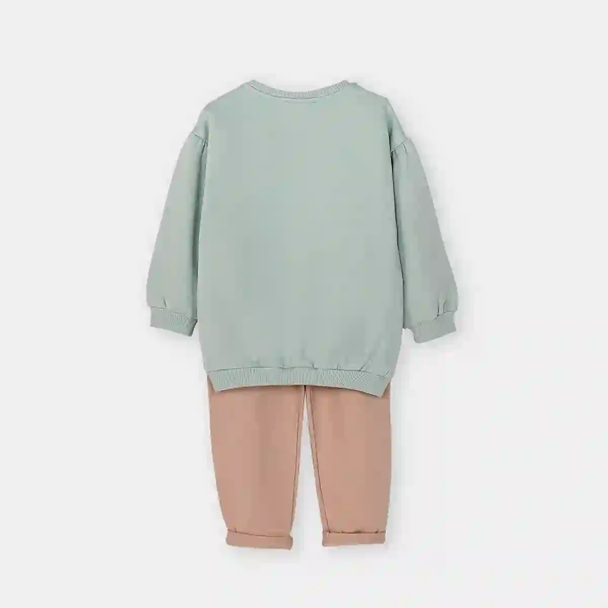 بلوز آستین بلند و شلوار دخترانه طرح مهیاس کد 24120