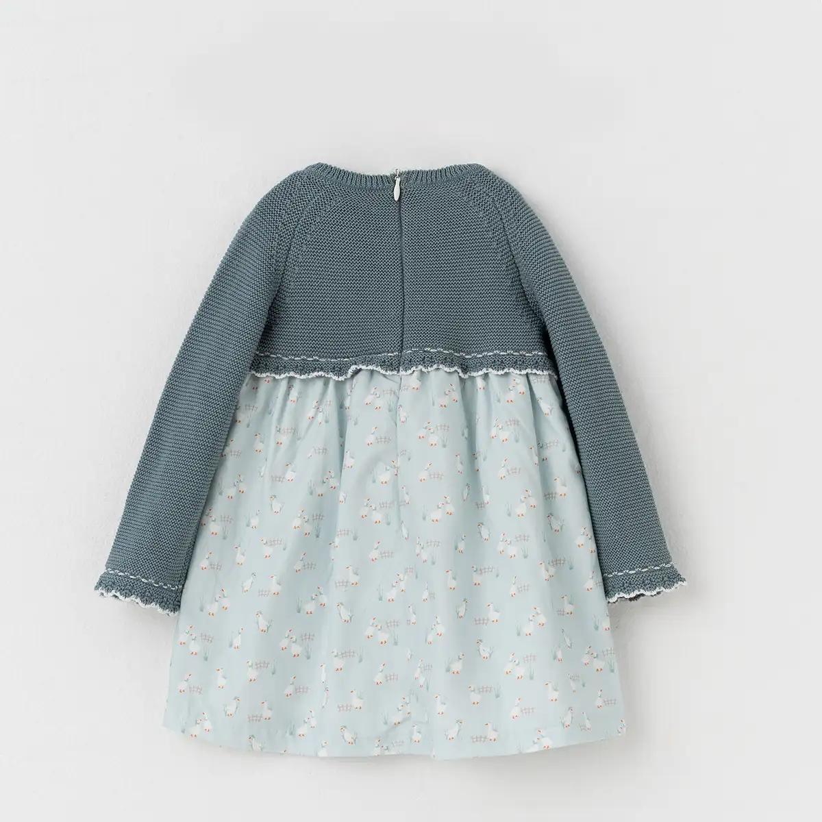 پیراهن دخترانه با تل طرح ماهورا کد 231692