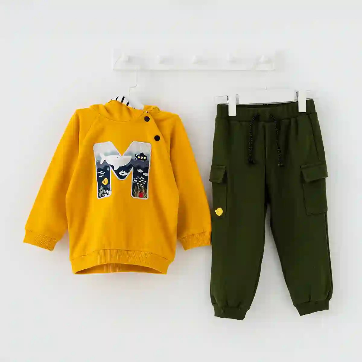 هودی و شلوار پسرانه طرح موبی دیک کد 22208