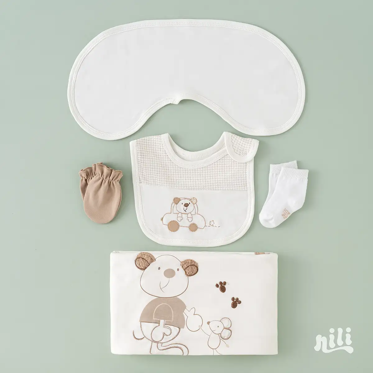 ست 13 تیکه بیمارستانی طرح موش کد 3973