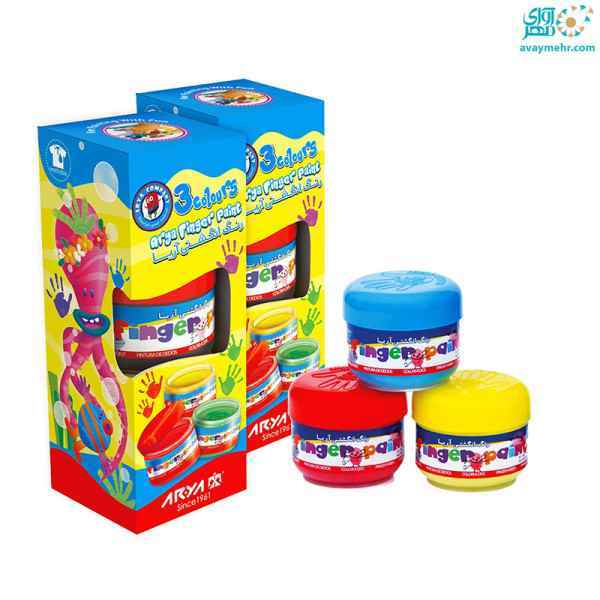 رنگ انگشتی 3 رنگ مدل7004 آریا  تک عددی