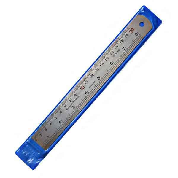 خط کش فلزی 30 سانتی متفرقه 12 عدد