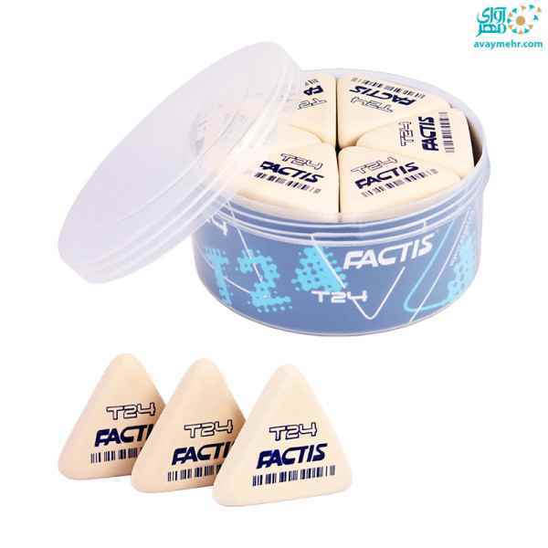 پاک کن  سفید t24  فکتیس  24 عددی