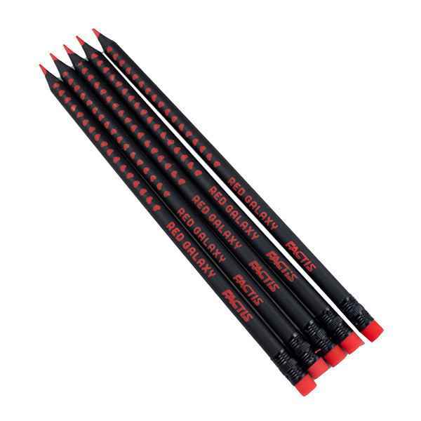 مداد قرمز پاک کن دار مدل گلکسی فکتیس لیوان 72 عددی