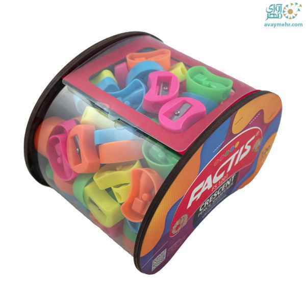 تراش هلالی فلورسنت fs1201 فکتیس  لیوان 120 عددی