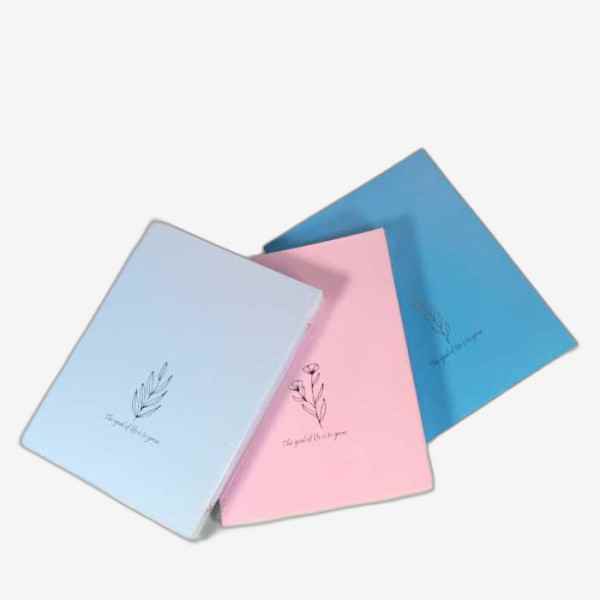 کلاسور 100 برگ 26 حلقه قفل پلاستیکی مینیمال 331 فطرس 9 جلدی