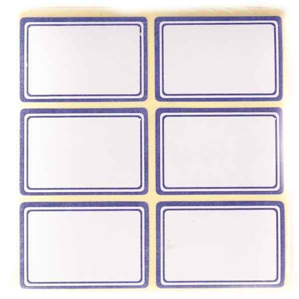 برچسب 8 عددی  دور آبی 3045 میلیمتر متفرقه 50 برگی