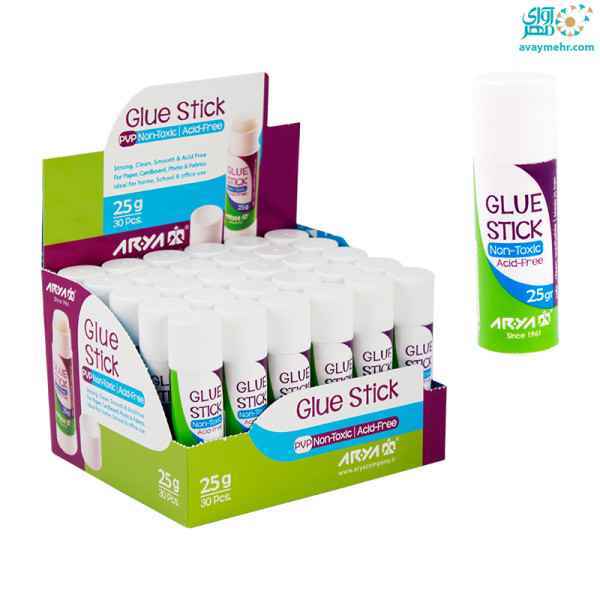 چسب ماتیکی 25 گرم 8040 آریا 30 عددی 