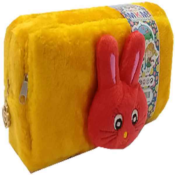 جامدادی 3 زیپ عروسکی برجسته کد 1235 ام کا ام تک عددی