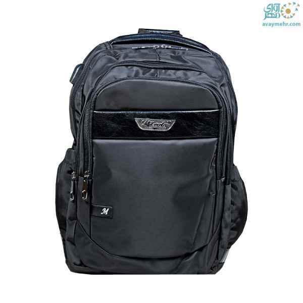 کوله پشتی چرم دار دبیرستانی 229 انار  تک عددی