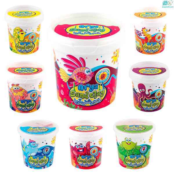 خمیر شنی 300 گرمی با ابزار مدل 1081 آریا  تک عددی