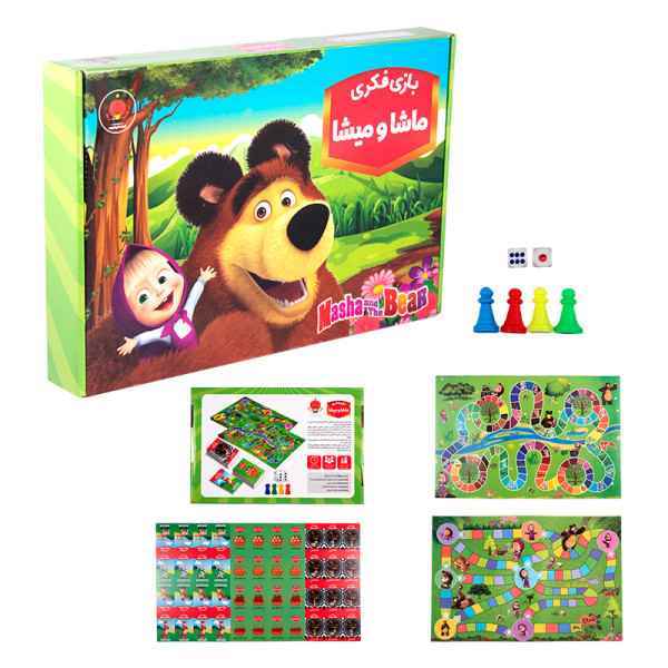 بازی فکری ماشا و میشا   تک عددی