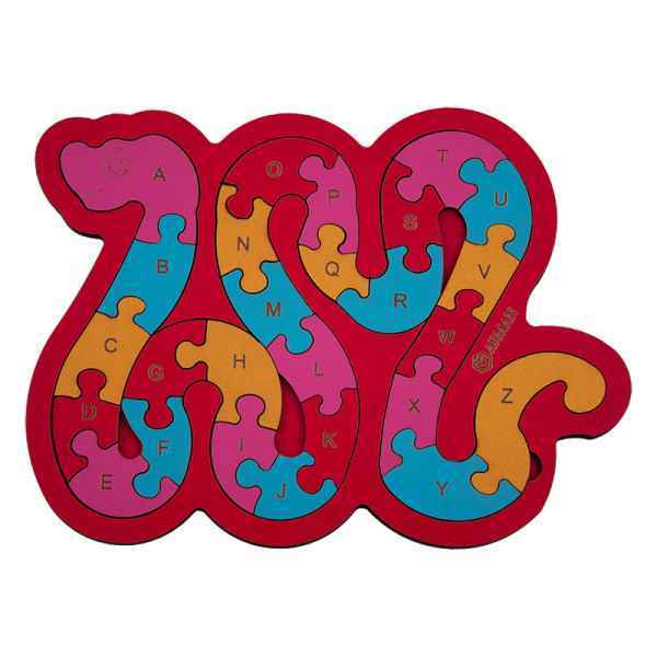 پازل مار فارسی-انگلیسی هیرون  تک عددی