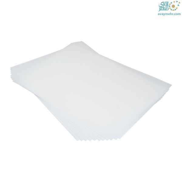طلق صحافی  350 میکرون سفید a3 پرگه 100 عددی