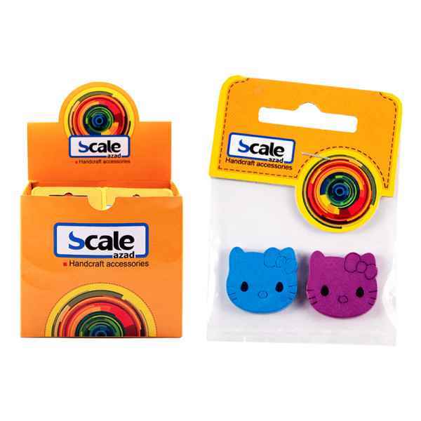 دکمه چوبی شکلدار اسکیل 60 بسته