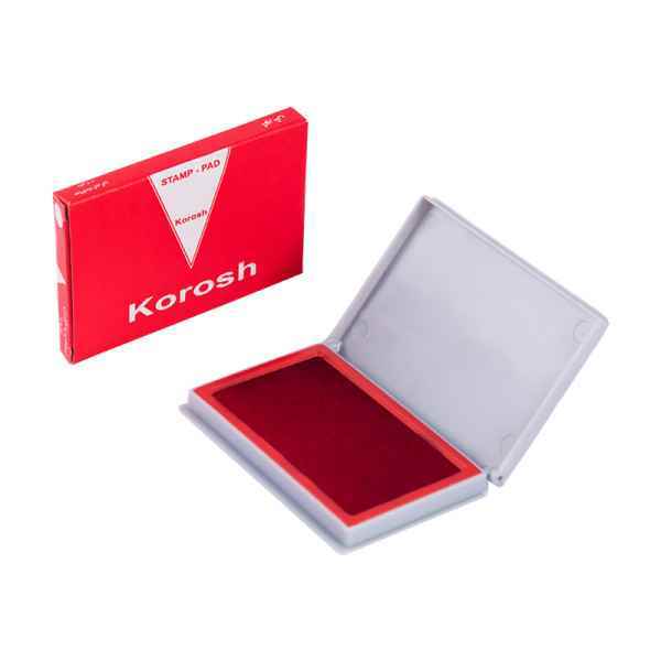 استامپ قرمز کوچک نمره 3 کوروش 6 عدد