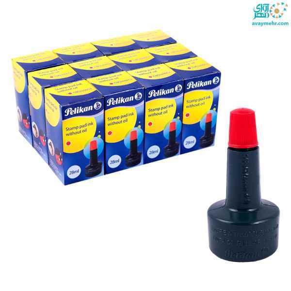 جوهر استامپ 28 میل قرمز پلیکان  12 عددی