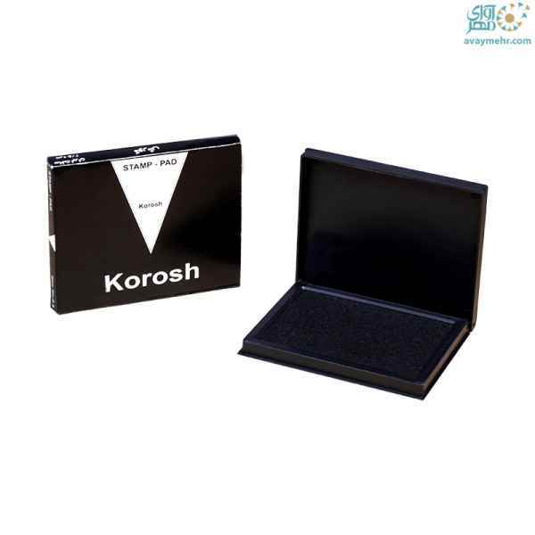 استامپ مشکی متوسط نمره 2-5 کوروش 6 عدد